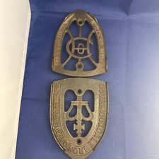 Antique Colebrookdale Iron Company Pottstown PA Iron 2 Trivet Vintage Historical picture