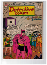 Nice Vtg 1957 DETECTIVE COMICS #241 Classic Rainbow Batman SILVER AGE DC COMIC picture