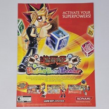 Yu-Gi-Oh Destiny Board Traveler Game Boy Advance Activate Print Ad/Poster picture