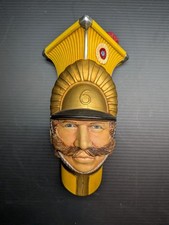 Vintage Bossons Chalkware Head Chevau-Leger Officer 1812 Napoleonic England picture