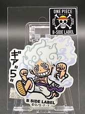 One Piece x B-Side Label Sticker Luffy Gear 5 Waterf & UV protection Japan LTD picture
