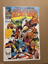 Secret Wars #1–12 Complete Set (1984) Marvel – NM- Missing #8 UNREAD picture
