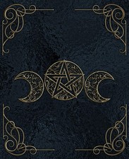 Book Of Shadows: Triple Goddess | Empty Grimoire Journal | Blank Wiccan picture