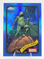 Mole Man Blue Refractor 186/299 2025 Topps Chrome Marvel picture