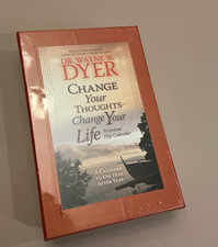 Dr. Wayne Dyer Change Your Thoughts Change Your Life Perpetual Flip Calendar picture