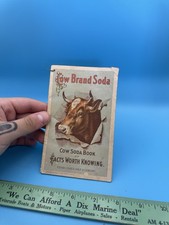 Dwight’s Cow Brand Soda Booklet (1899) Soda Book & Facts Worth Knowing Pamphlet picture