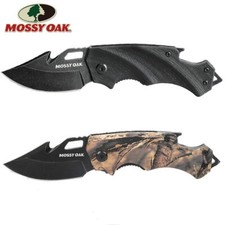 Mossy Oak Folding Pocket Knife w/ Bottle Opener 3CR13 Stainless Steel Blade EDC picture