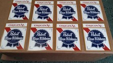 PABST BLUE RIBBON RED JALOPY REPRODUCTION PBR RIBBON BEER LENSE picture