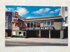 P1778 Vintage Postcard Greetings From A-1 Motel Hotel San Francisco California picture