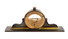 Vintage  L. L. Davis  No. 1  Mantle Clock Inclinometer  1887 Patent Spirit Level picture