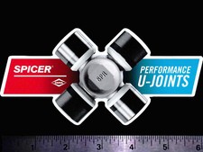 DANA - SPICER Performance U-Joints  - Original Vintage Racing Decal/Sticker picture