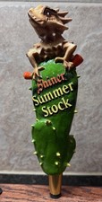 Vintage Shiner Summer Stock Beer Tap Handle - Horned Frog - Shiner, Texas TCU picture
