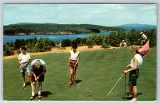 c1960s Golfing Tupper Lake Adirondack State Park New York Postcard Lot of 100 picture