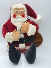 Vintage 1978 Favorite Things Inc Santa Claus Plush Doll  Christmas Decor Santas picture