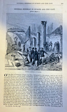 1873 General William T Sherman Travels in Europe & The East illustrated picture