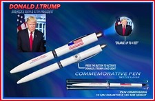 President Donald J. Trump LED Ink Pen, Commemorative, Unique Collectible, MAGA picture