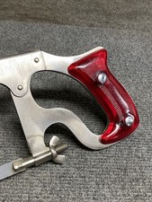 Rare Vintage Miller Falls No. 48 Adjustable Frame Hack Saw Buck Rogers Ruby Red  picture