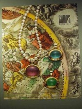 1986 Gump's Jewel Pendants Jewelry Ad picture