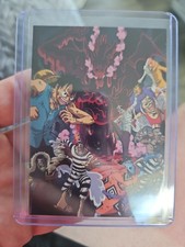 2022 ONE PIECE Epic Journey Panini TCG 96 Impel Down Luffy Charging Magellan  picture