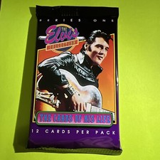 Elvis Presley Trading Cards Series One Pack 12 Cards 1992 picture