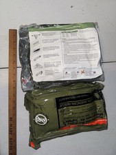 LOT OF TWO DIFFERENT MILITARY MEDIC EMERGENCY BLANKETS MILITARY SUPLUS picture