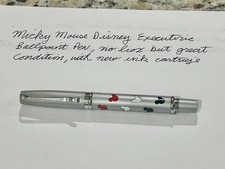 Rare Disney Executive Micky Mouse Ink Collectable Pen Excellent condition picture