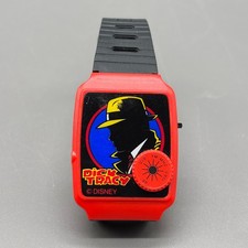 Vintage 1990s Disney Dick Tracy FM Wrist Radio Watch Untested Cap'n Crunch Promo picture