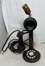 Vntg Western Electric 52AL Rotary Dial Candlestick Telephone Parts Or Repair picture