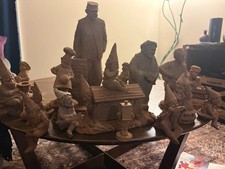 Rare Lot 19 Vintage Tom Clark Cairn Studio UNPAINTED Raw Prototype Gnome Figures picture