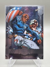 2023-24 SkyBox Marvel Metal Universe Avengers Patriot #89 picture