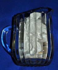 CRYSTAL CUT GLASS BEVERAGE PITCHER 5