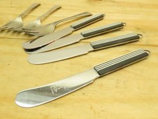Vintage ROWOCO Art Deco Cutlery Butter Knife Fork Sheffield England picture