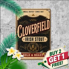 Authentic Irish Dry Stout Tavern Brewery Metal Tin Sign Celtic Pub Wall Decor picture