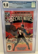 CGC 9.8 Marvel Super Heros Secret Wars, 12/84, written by Jim Shooter picture