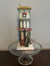 Cody Foster & Co. Green Glitter Townhouse, Christmas picture