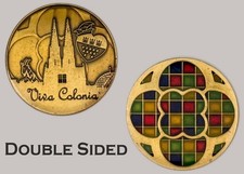 Viva Colonia Cologne Germany Cathedral Art Challenge Coin  J#6 picture