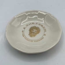 Vtg The Forum Of Twelve Caesars NYC Restaurant Ashtray Trinket Butter Pat Mayer picture