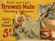 Brown's Mule Chewing Tobacco 9