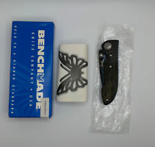 New Benchmade /690SBC1-BLK /Black Micarta/CF /154CM /Limited /Discontinued rare picture