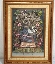 1977 DISNEYLAND Jungle Cruise Mirror attraction poster picture