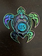 *RARE DEA Honolulu Hawaii District Ofc Challenge Coin Oil Slick Drug Enforcement picture