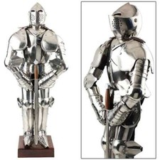 Knight in Shining Armor Medieval Statue Collection picture