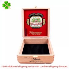 Arturo Fuente Hemingway Classic Reserva Wood Cigar Box 7.75