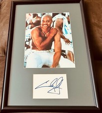 Cuba Gooding Jr cut autograph signed & Jerry Maguire 8x10 movie photo framed JSA picture