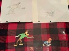 woody woodpecker 4 Piece Cel Signed By Walter Lantz Hand Painted Vintage picture