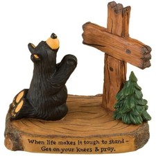 Big Sky Carvers Bearfoots Bear Pray picture