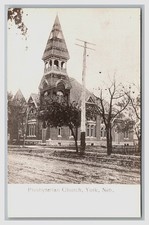 RPPC ~ York Nebraska Presbyterian Church Street view picture
