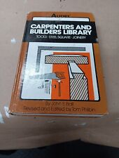AUDELS Carpenters and Builders Library No. 1 1982 John E Ball Hardcover picture