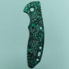 1PC. Green Carbiti CF Scale for Rick Hinderer XM18 3.0 Shirogorov Same material picture