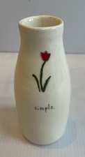 Hand Painted FloralCeramic Vase picture